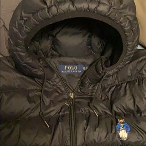 polo bear bubble coat